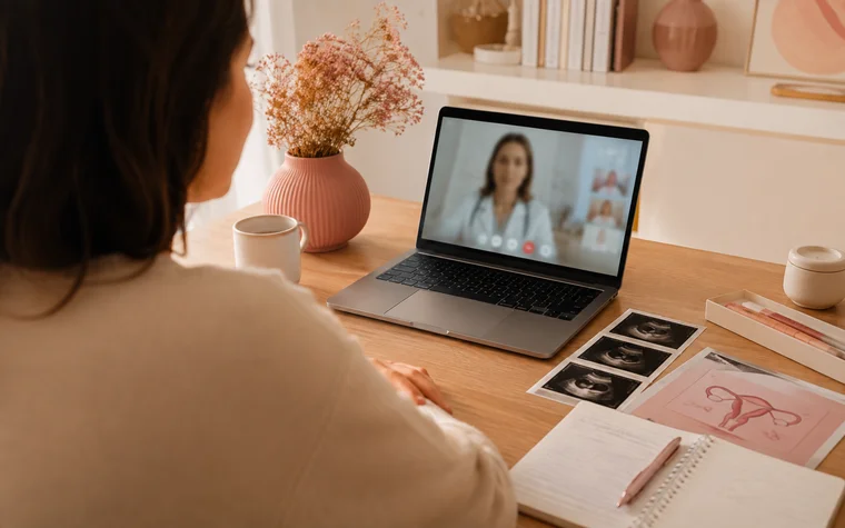 Consulta por telemedicina com especialista em reprodução humana