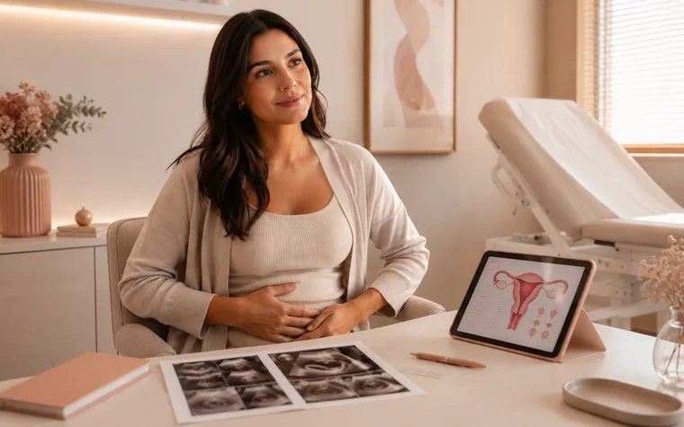 Consulta médica sobre endometriose e fertilidade